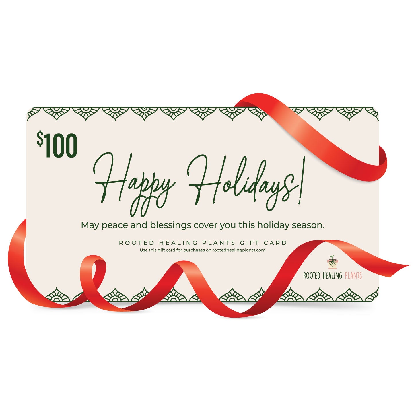 Rooted Healing Plants Plant Parent Gift Card