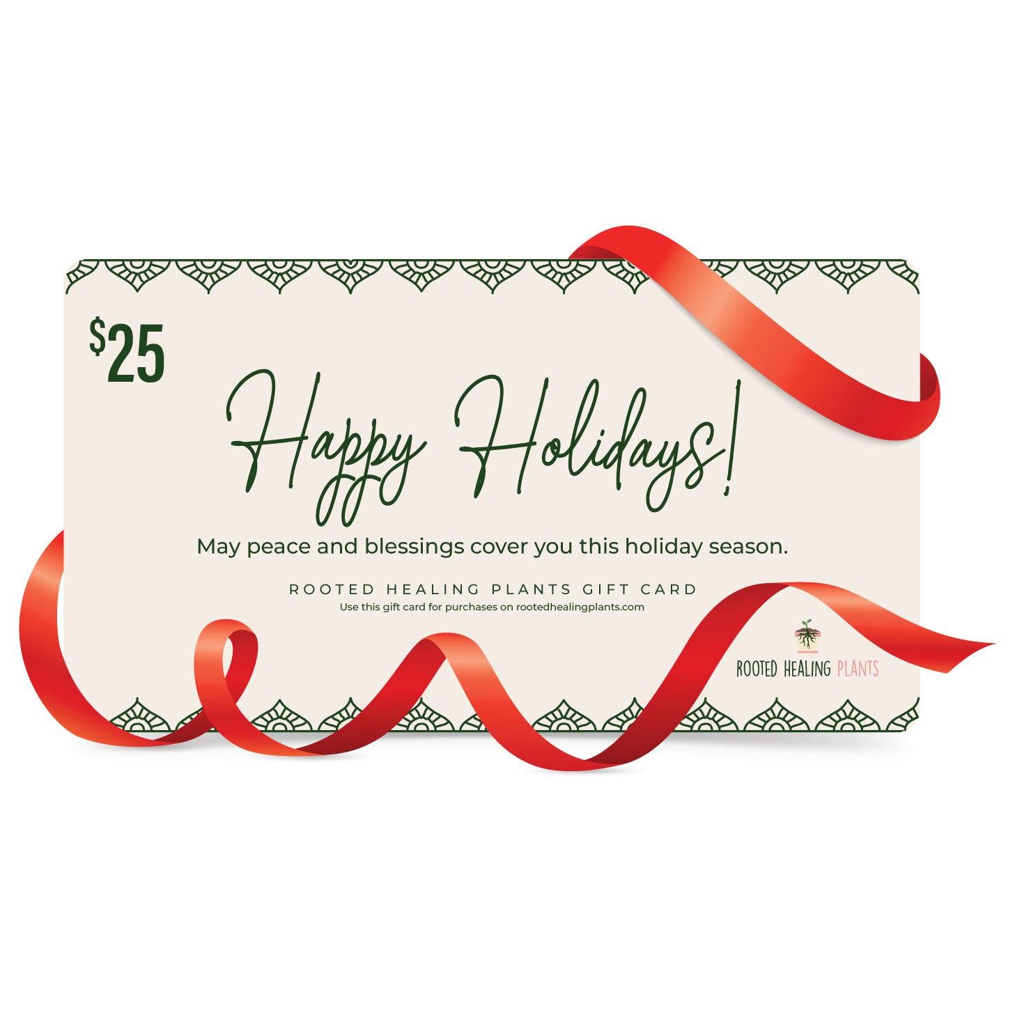 Rooted Healing Plants Plant Parent Gift Card