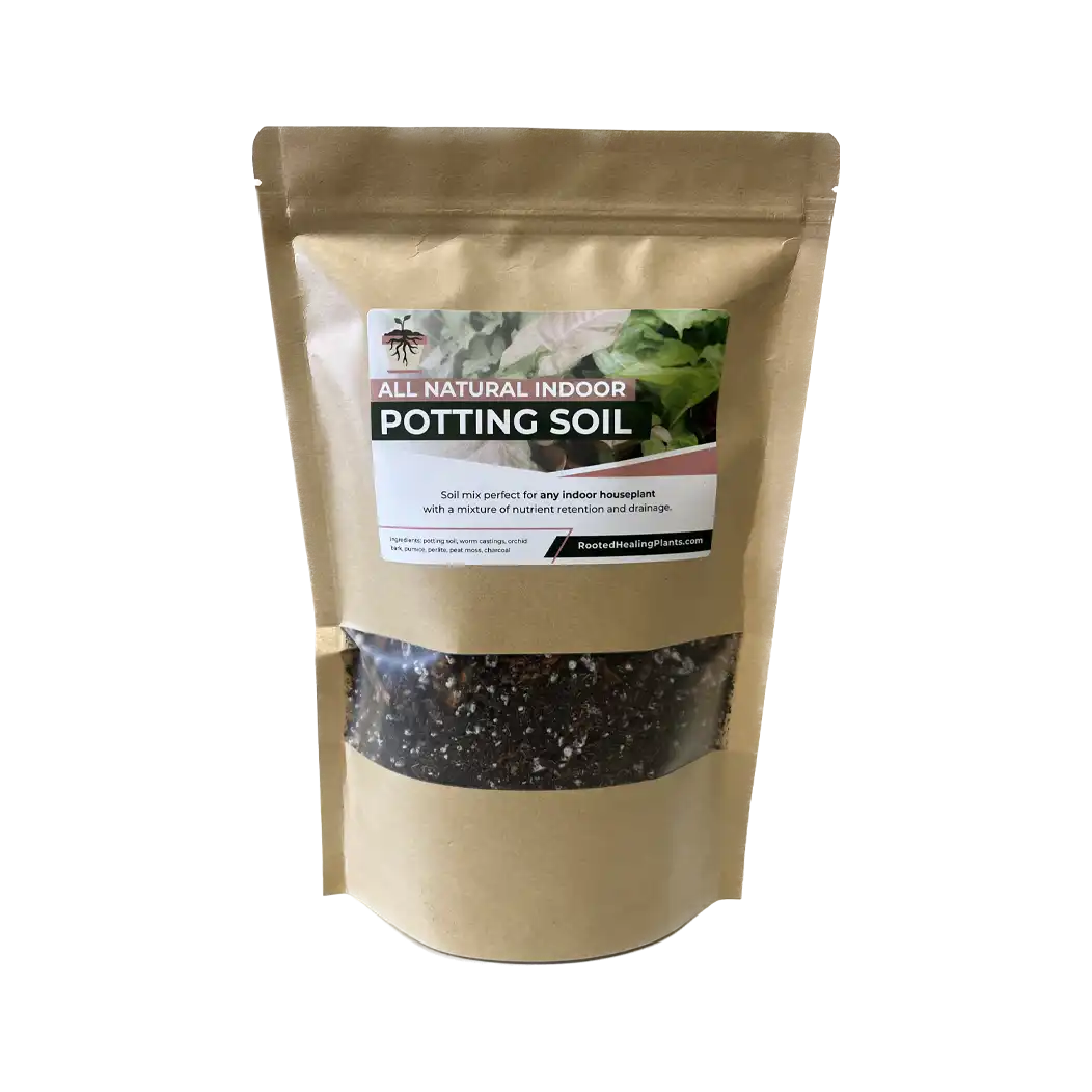 Rooted Healing Plants All Natural Indoor Potting Soil Mix