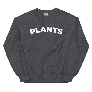 plants unisex dark heather sweatshirt
