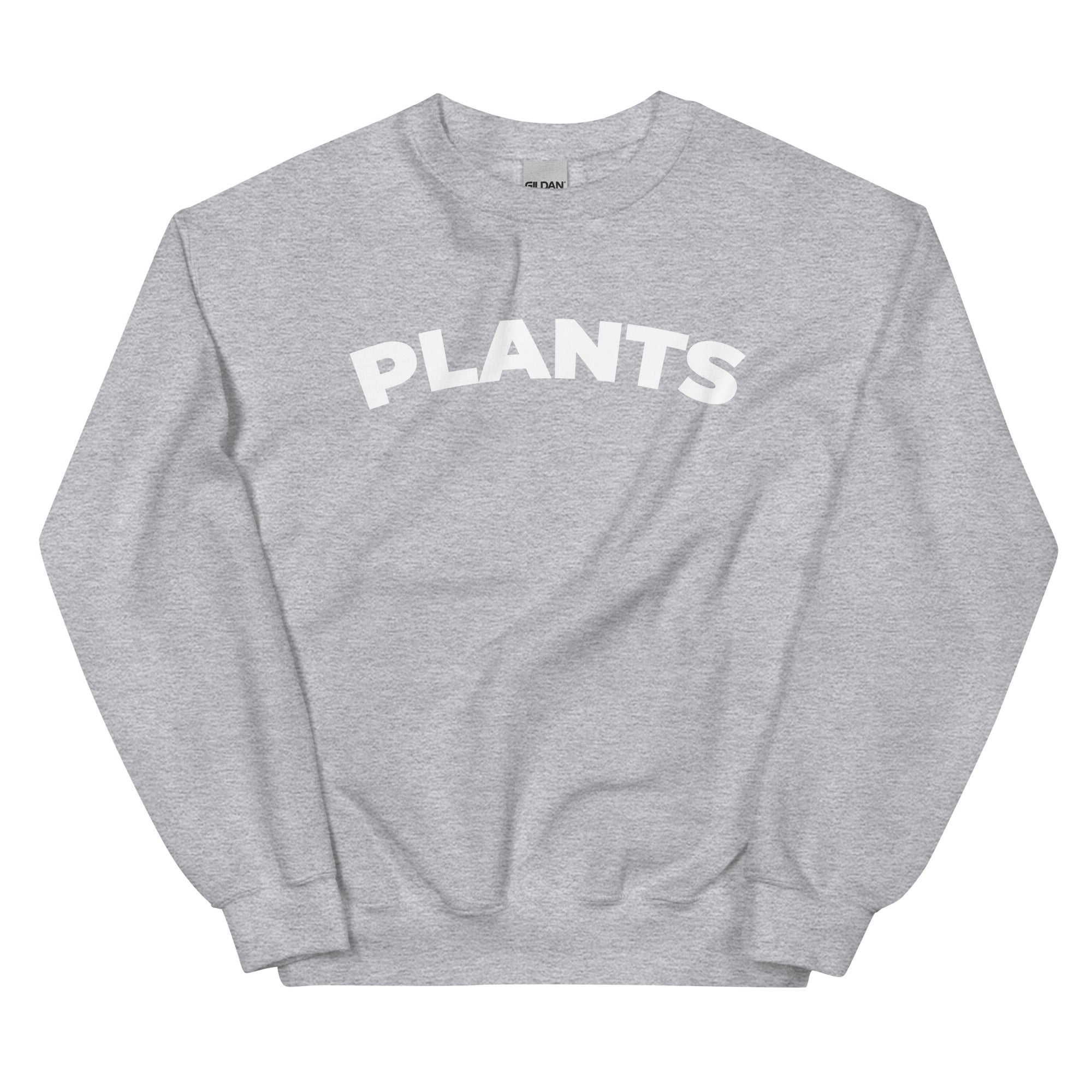 plants unisex sport grey sweatshirt