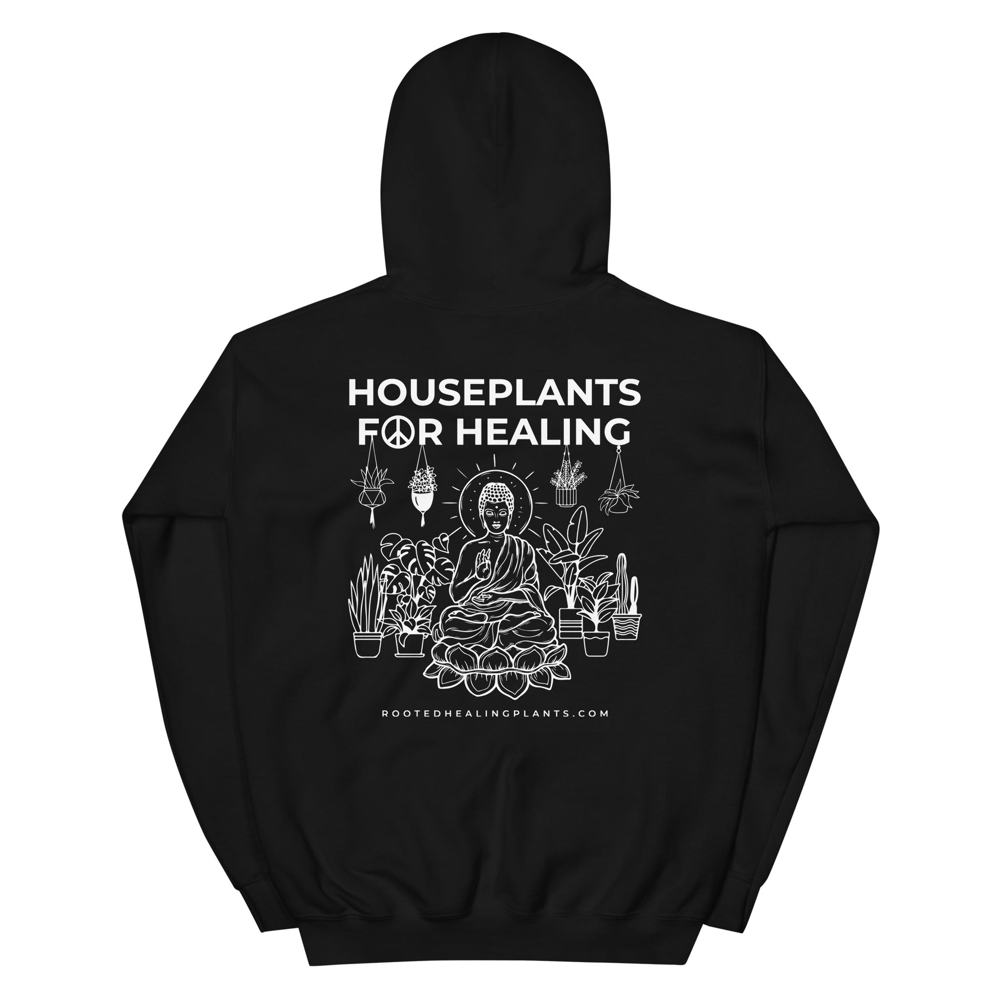 Buddha Houseplants for Healing Unisex Hoodie