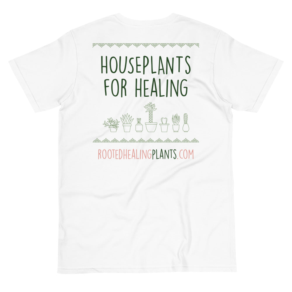 Rooted Healing Plants Organic T-Shirt