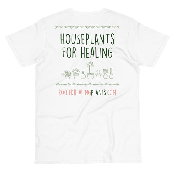 Rooted Healing Plants Organic T-Shirt
