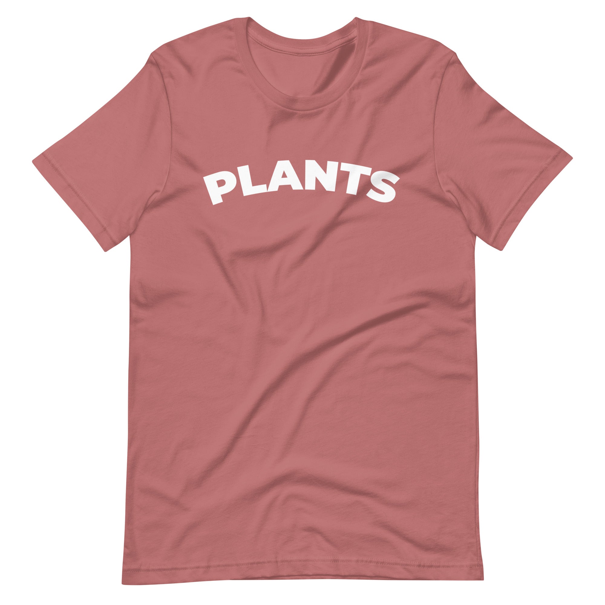 plants unisex pink mauve t-shirt