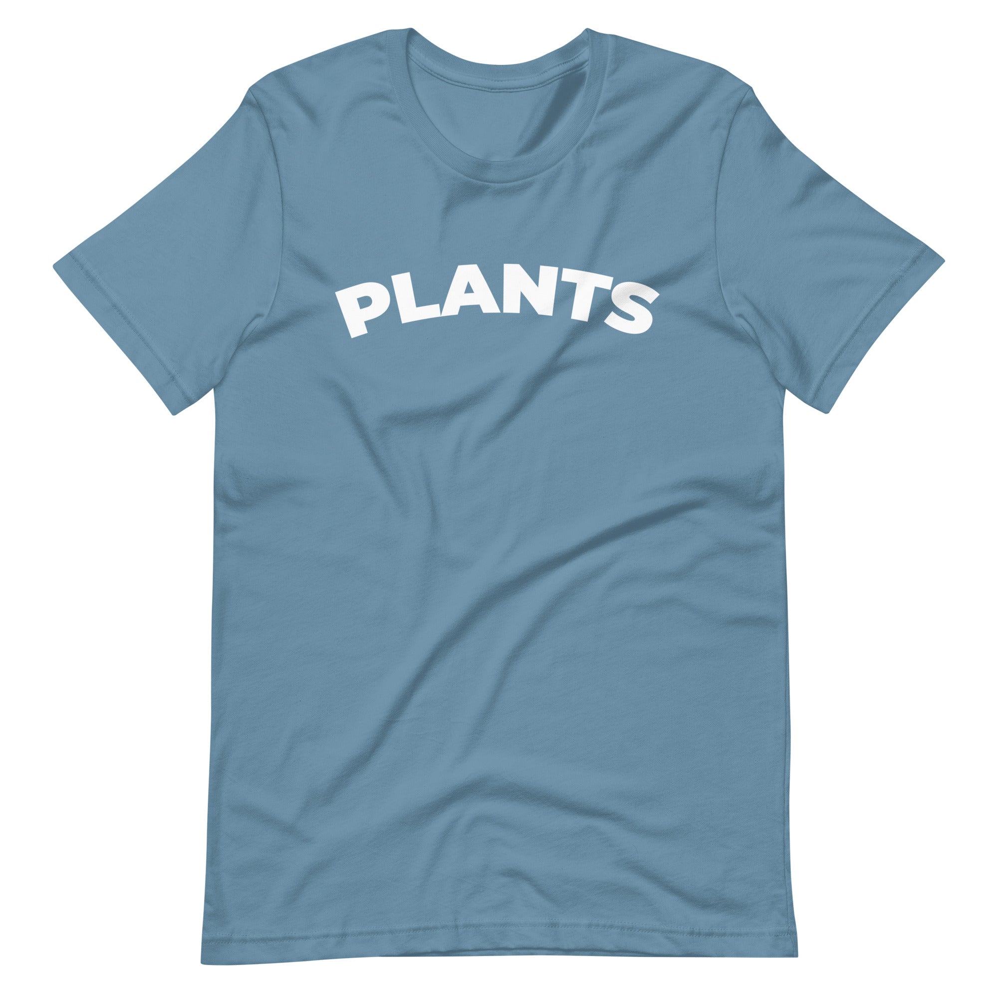 plants unisex blue t-shirt